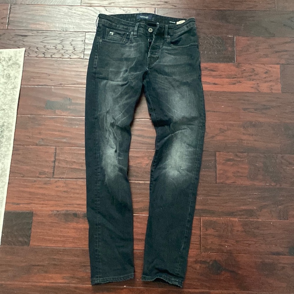 Scotch & Soda Ralston Mens Jeans 29x32 Dark Blue Ditressed Stle